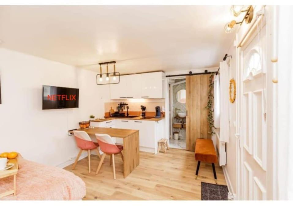 Charmant Studio Lumineux Calme Asnieres-sur-Seine Exterior photo